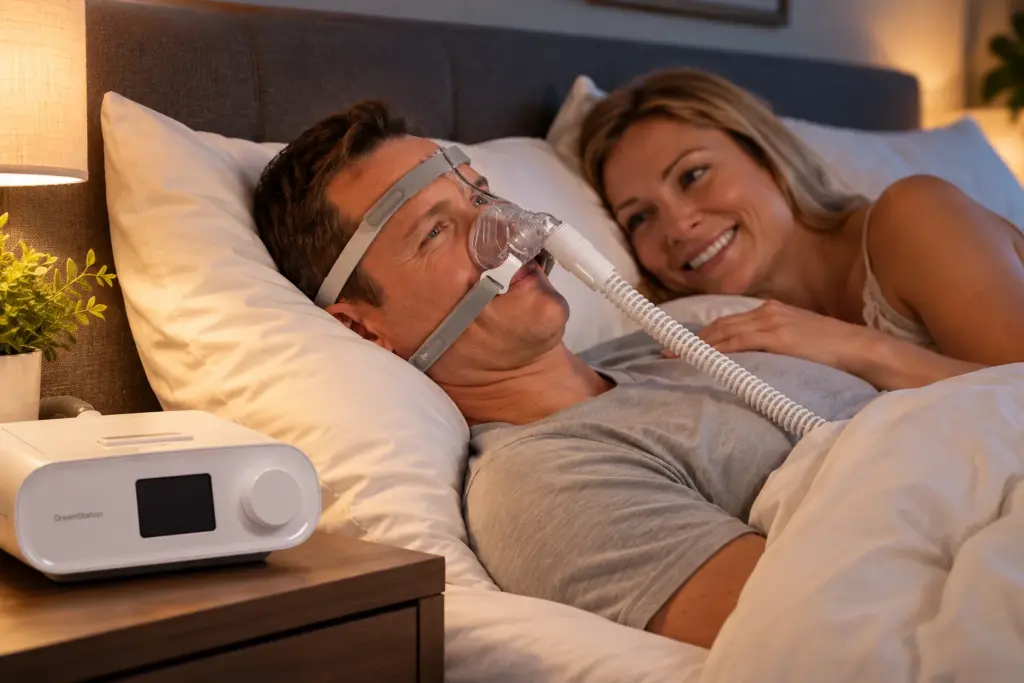 Afla cum masca CPAP Philips trebuie reglata pentru o etansare corecta, un aspect care conteaza mai mult decat modelul.